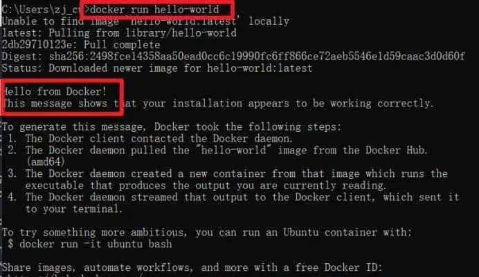 001_Win10使用Docker安装Ubuntu环境