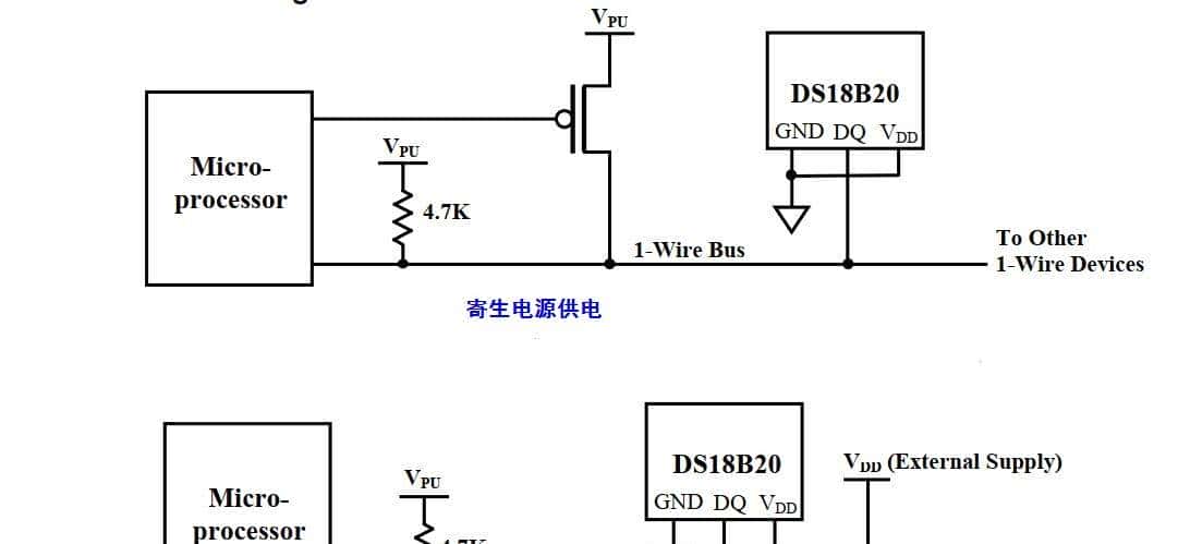 基于proteus的51单片机开发实例29-单总线DS18B20的读写