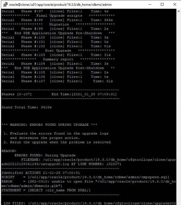 使用 convert database 命令进行 RMAN 跨平台迁移(12C至19C)