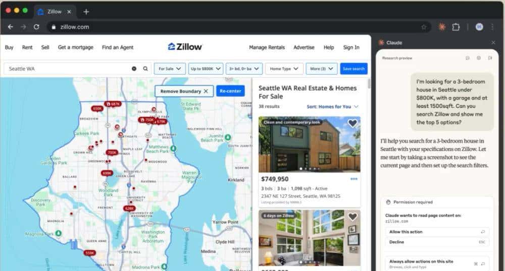 Claude杀进谷歌浏览器,Agent能点、能填、能跳转,让页面自己“动”起来