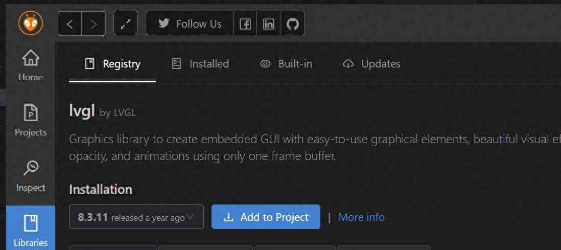 ESP32 使用lvgl库让1.69显示屏运行