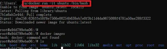 001_Win10使用Docker安装Ubuntu环境