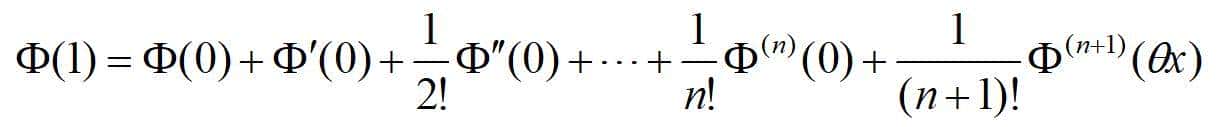 多元函数泰勒公式