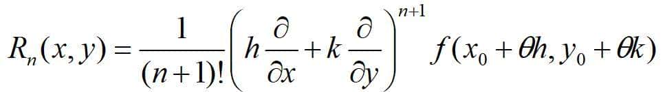 多元函数泰勒公式