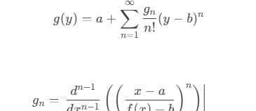 泰勒公式和拉格朗日反演公式