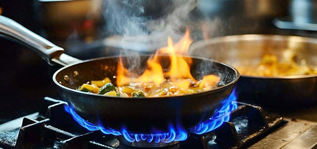 燃气火焰只有蓝色才安全！红/黄/绿都是危险信号