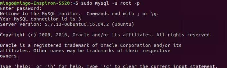Ubuntu下常用软件的安装四——MySQL5.7安装