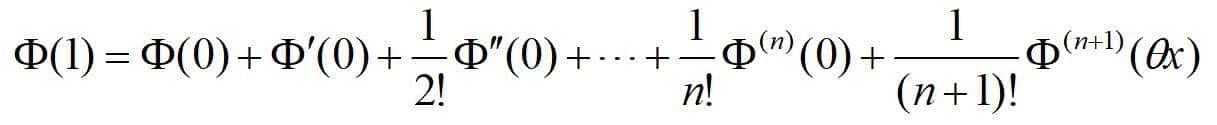 多元函数泰勒公式