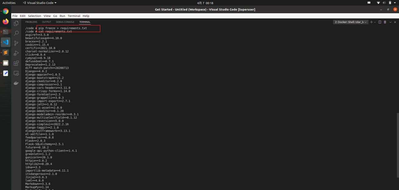「Python」 常用的pip命令和Django命令