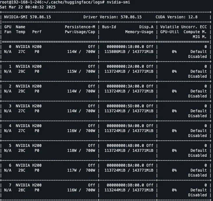vllm/sglang部署满血版deepseek