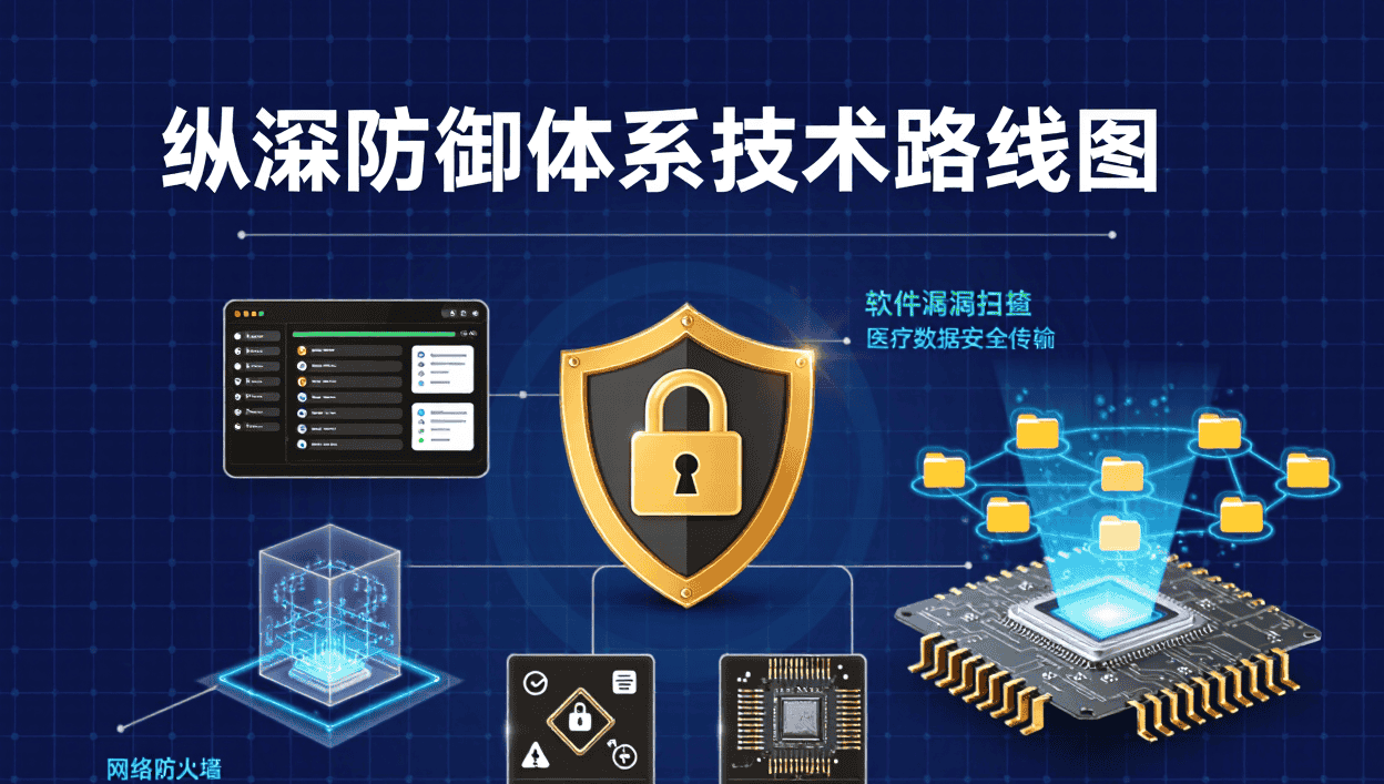 医疗语言大模型开发中的纵深防御体系构建：网络、硬件与软件的系统性风险防范