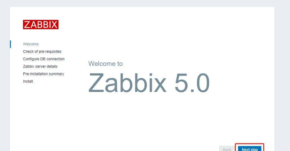 基于Centos7.9部署zabbix5.0