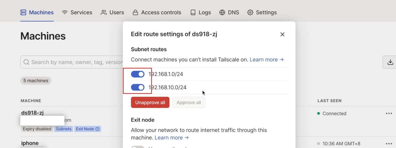 部署TailScale，实现远程访问！最简单的远程访问、开箱即用方案