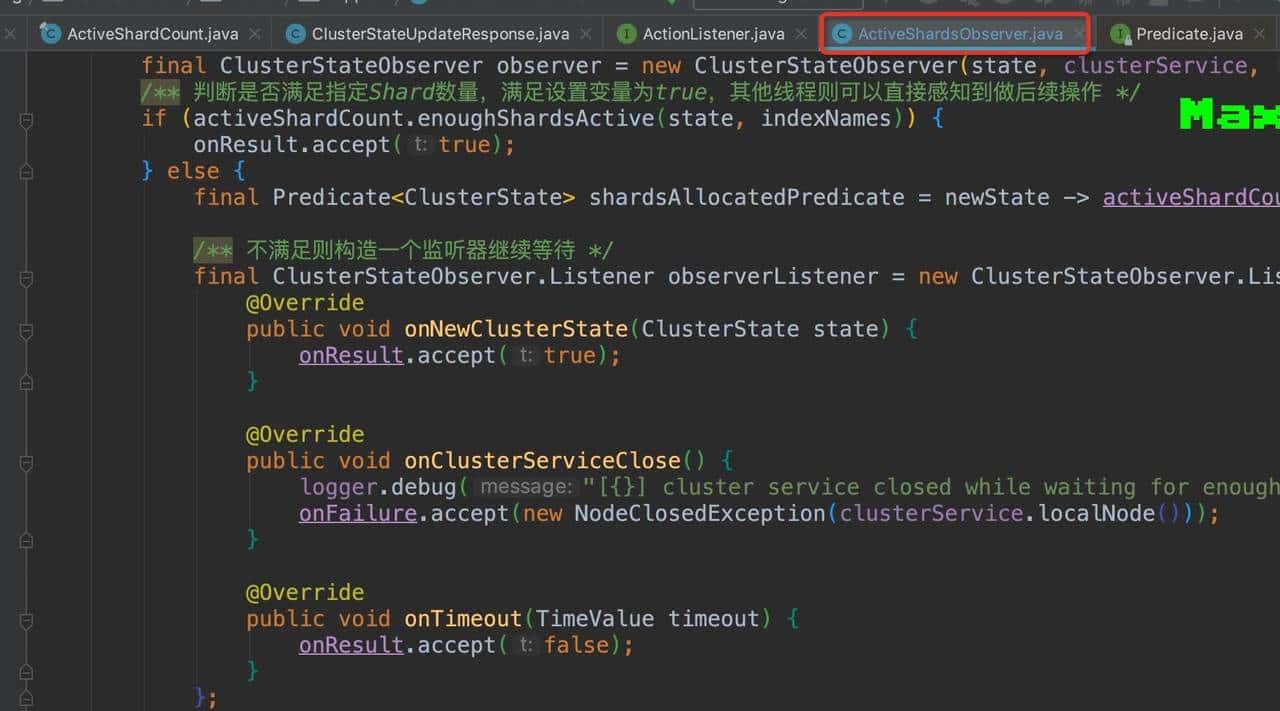 Elasticsearch创建索引流程