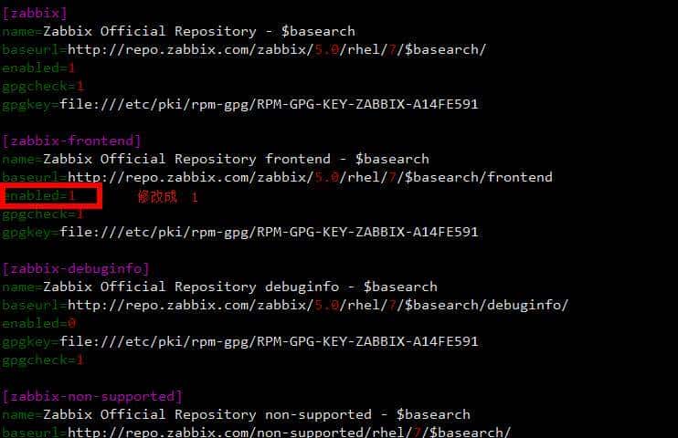基于Centos7.9部署zabbix5.0