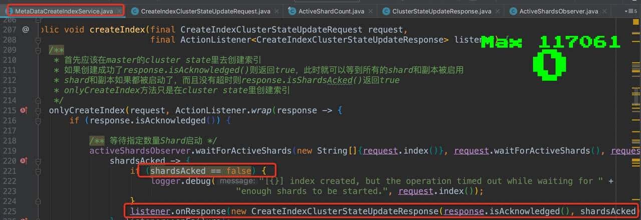 Elasticsearch创建索引流程