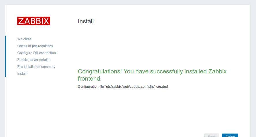 基于Centos7.9部署zabbix5.0