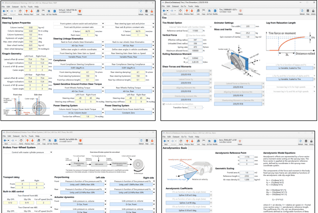 PanoCar高精度车辆动力学仿真软件
