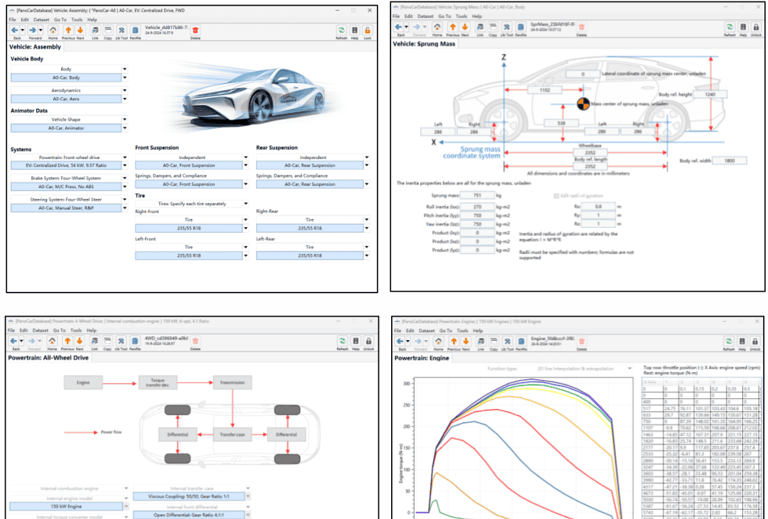 PanoCar高精度车辆动力学仿真软件