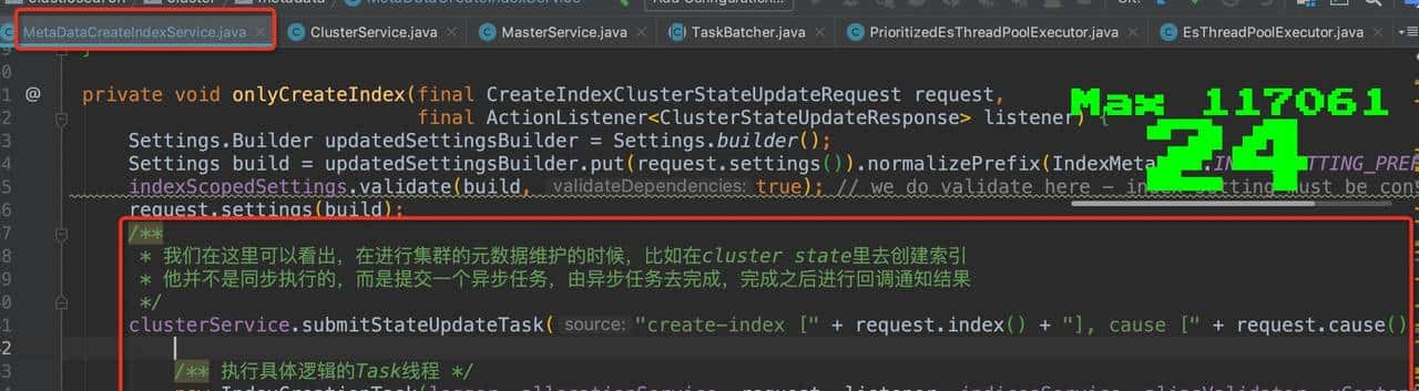 Elasticsearch创建索引流程