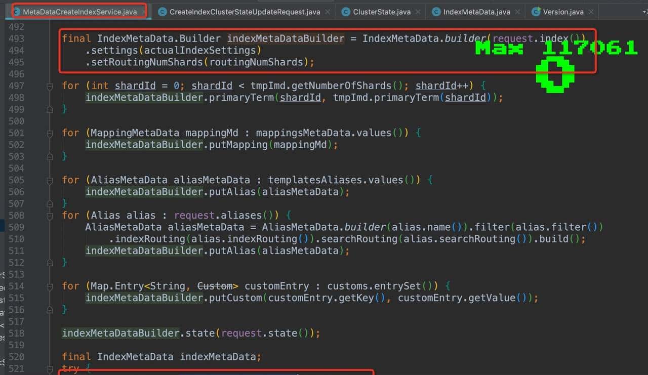 Elasticsearch创建索引流程
