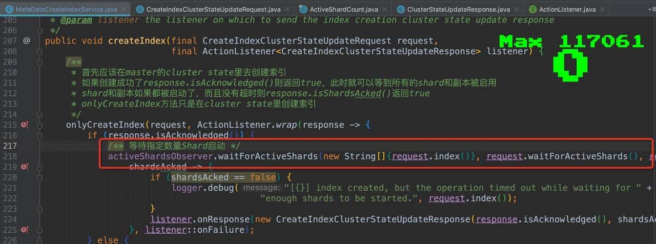 Elasticsearch创建索引流程