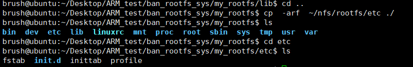 ARM《8》_制作linux最小根文件系统
