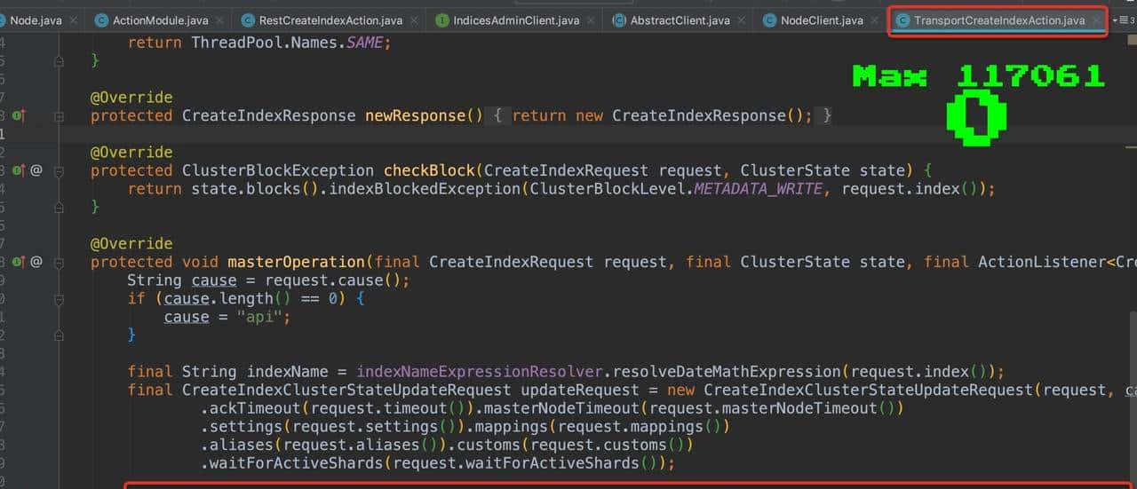 Elasticsearch创建索引流程