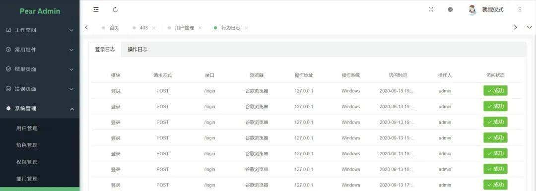 推荐一款超高颜值的 Spring Boot 快速开发框架，你真的还没用过吗？