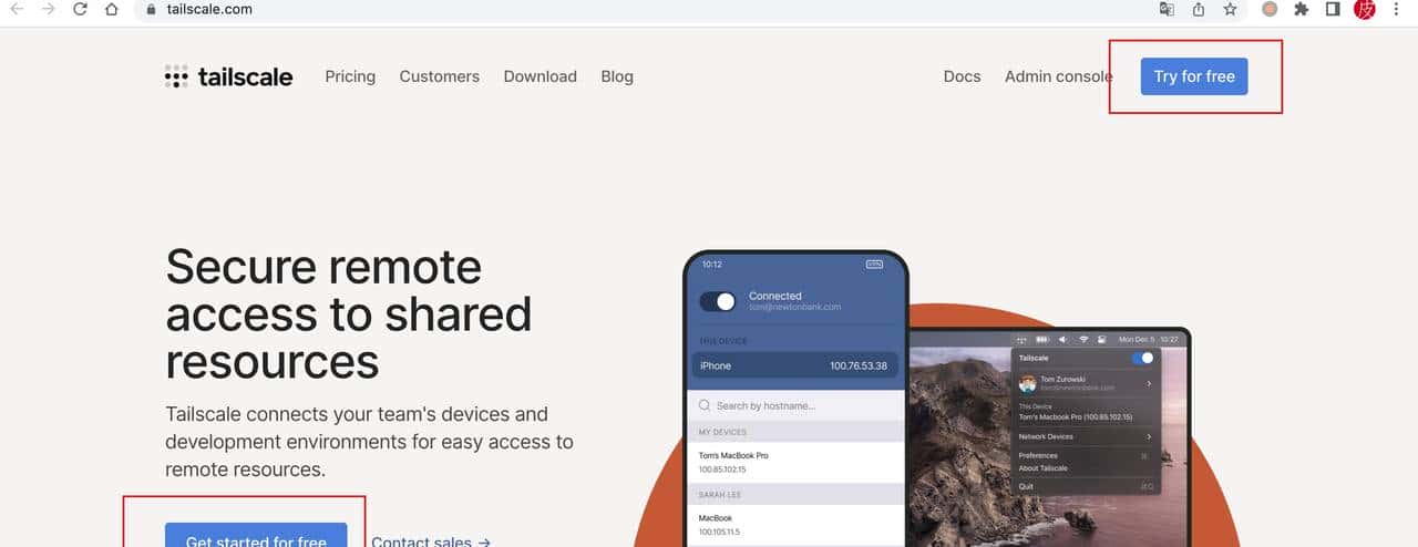 部署TailScale，实现远程访问！最简单的远程访问、开箱即用方案