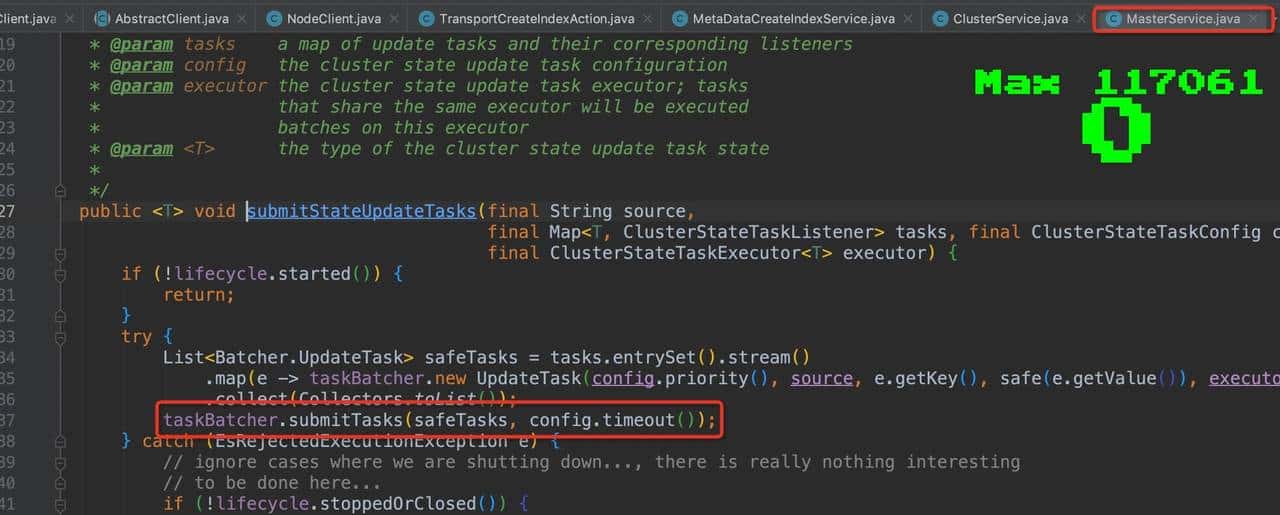 Elasticsearch创建索引流程