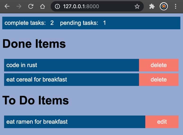 Rust Web编程：第五章 在浏览器上显示内容