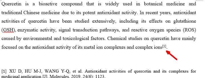 Endnote更改文中的参考文献格式