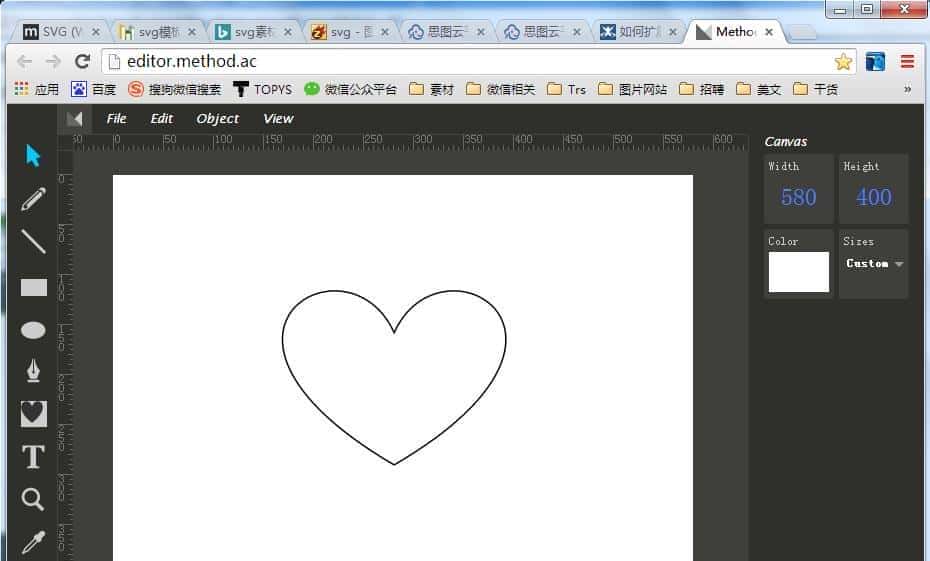 如何在《思图云平台》自定义我的SVG形状