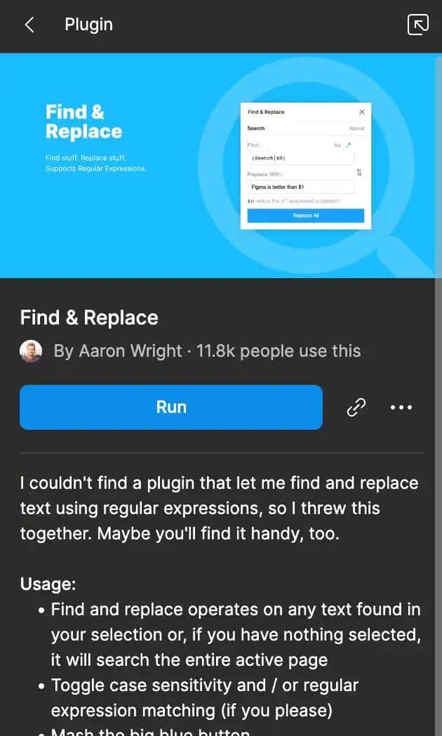 常用的Figma插件以及添加和使用（附链接）