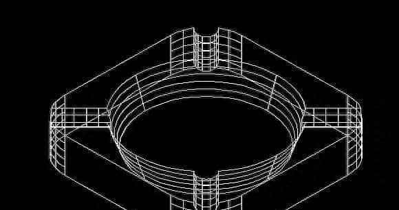 中望CAD绘制烟灰缸教程