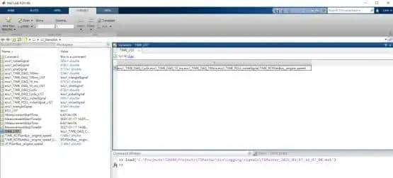 TSMaster XCP 模块输出的 mat 文件格式说明