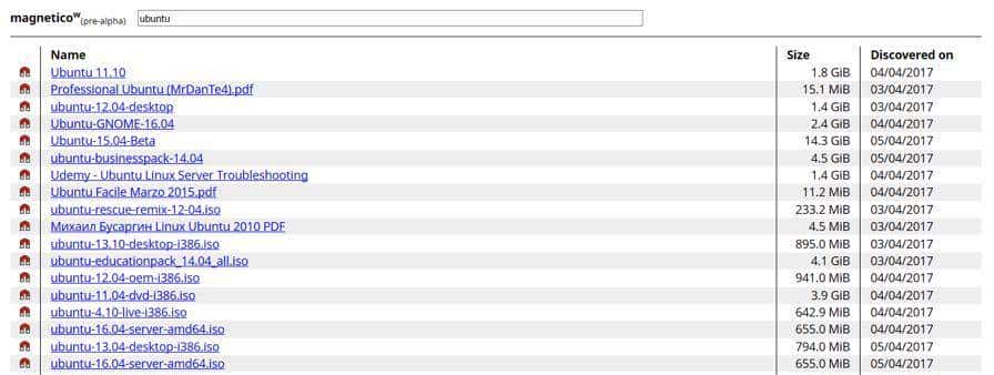 BitTorrent DHT搜索引擎套件：magnetio