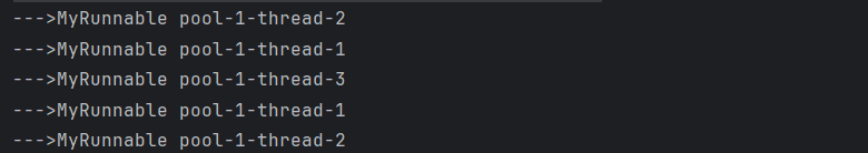 多线程——线程池1