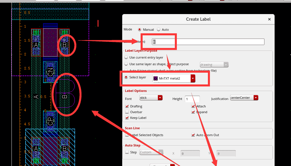 layout常用操作，DFF触发器版图为例