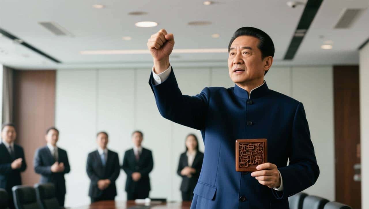 全公司笑我是走错门的钳工, 股东会上我亮出股权书, 副总当场瘫软