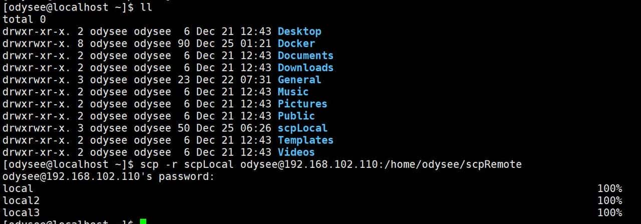 谈一谈在linux中实用性较强的scp命令，附有案例