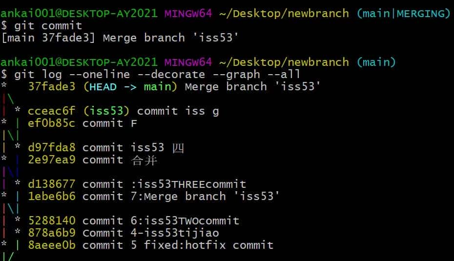 Git (13) -- Git 分支 -- 分支的新建与合并