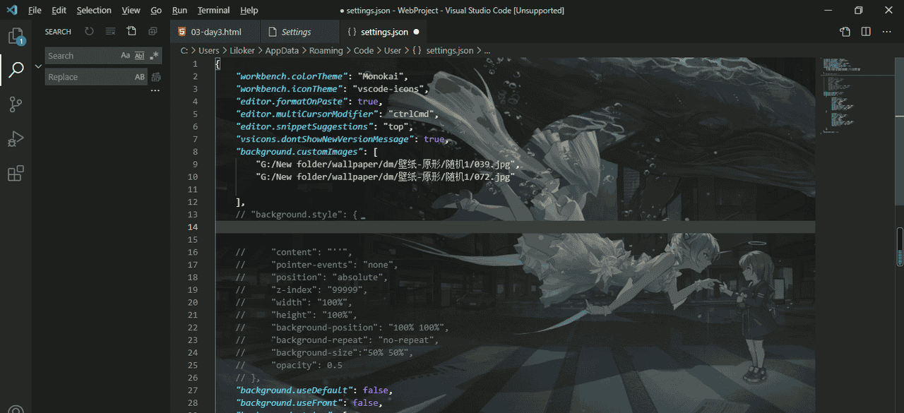 记一次添加桌面二次元人物的经历