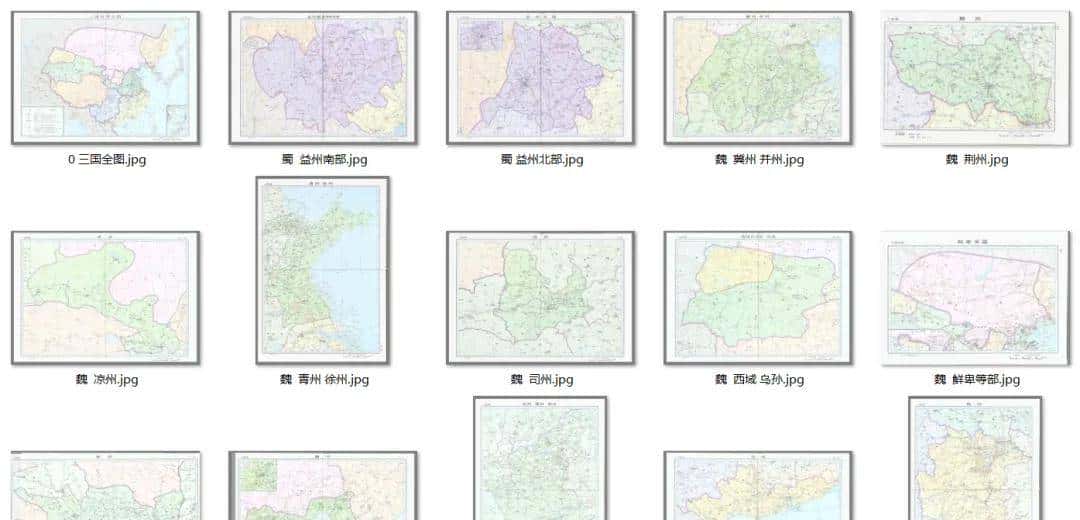 【免费下载】中国历代介绍及高清地图下载