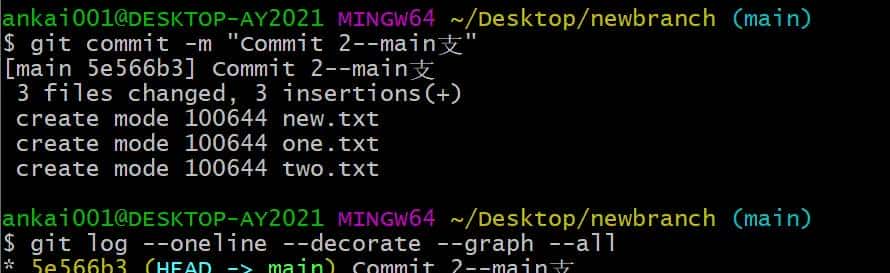 Git (13) -- Git 分支 -- 分支的新建与合并