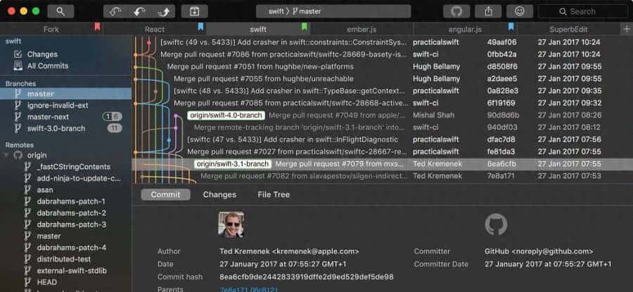 适用于Mac的10个最佳GUI Git客户端