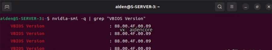 Ubuntu 使用 NVFlash 更新 Nvidia 显卡 BIOS