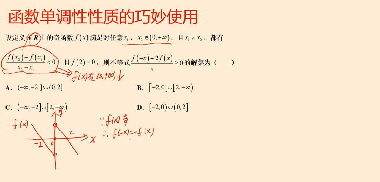 函数单调性性质的巧妙使用#函数