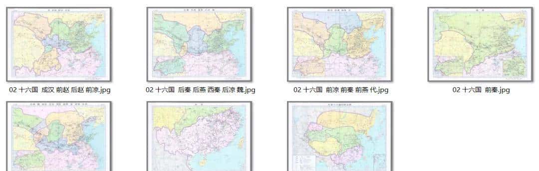 【免费下载】中国历代介绍及高清地图下载
